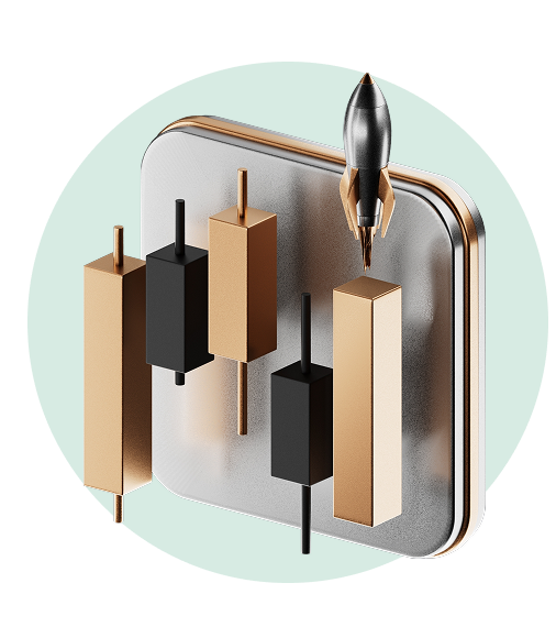 Header candle illustration